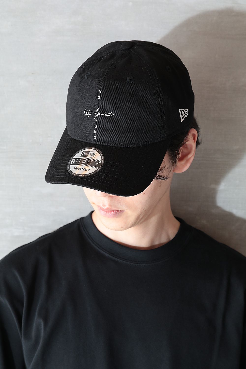 ワイスリー﹢ Yohji Yamamoto - ヨウジヤマモト ニューエラ 黒ロゴ キャップの通販 by 家族出品です。｜ヨウジヤマモトなら