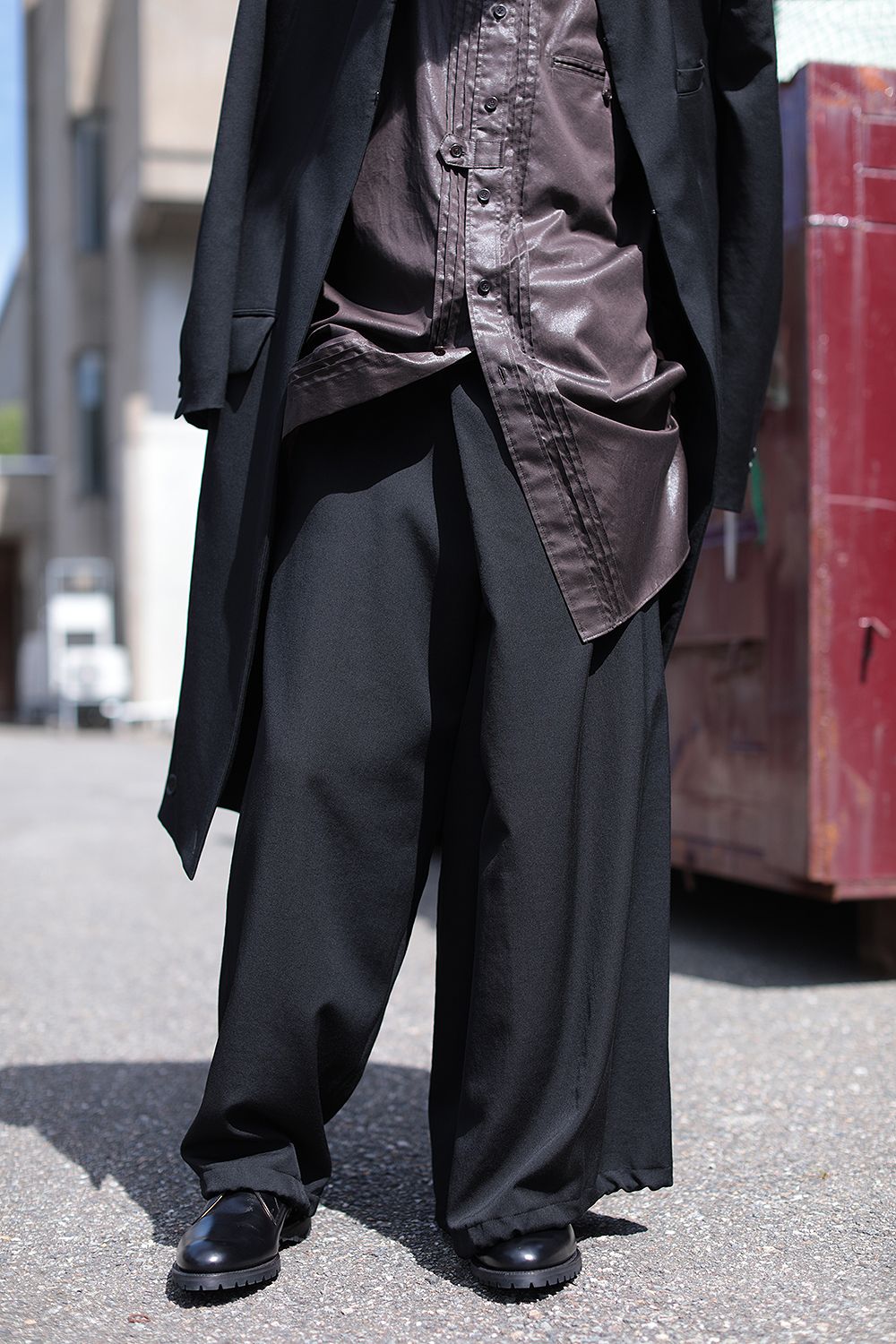 Yohji Yamamoto BLACK Scandal ワイドパンツ20SS-