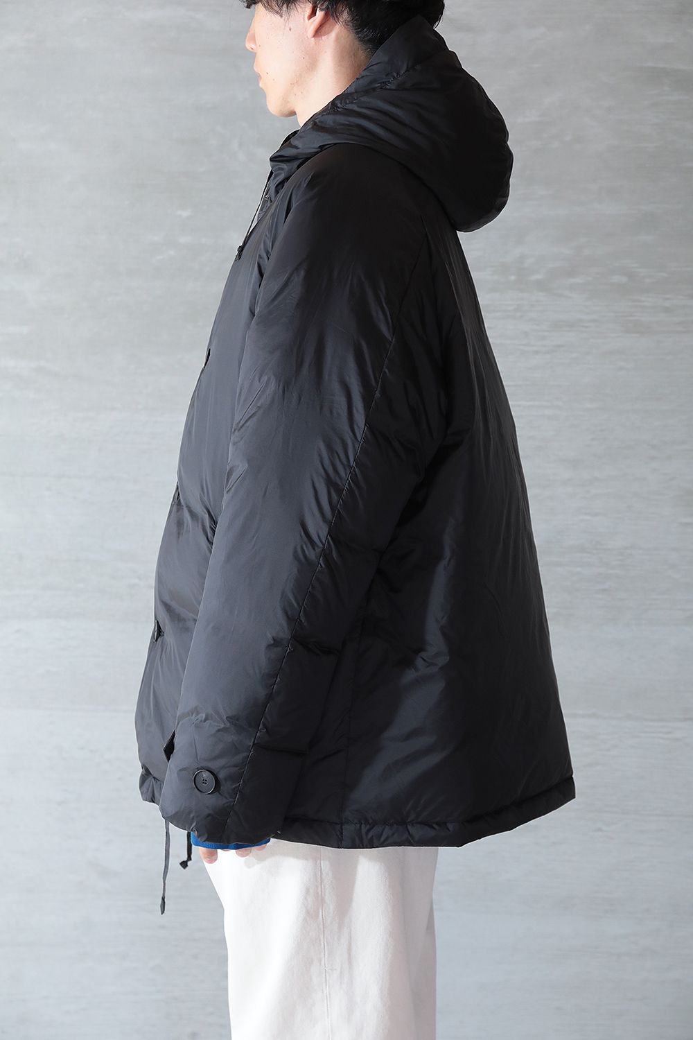 DOWN ANORAK(RE BLACK) - M