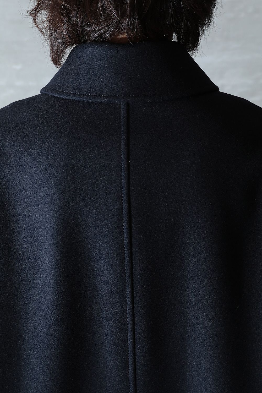 THE RERACS - 【23AW/ラスト1点】THE BAL COLLAR COAT(DARK NAVY