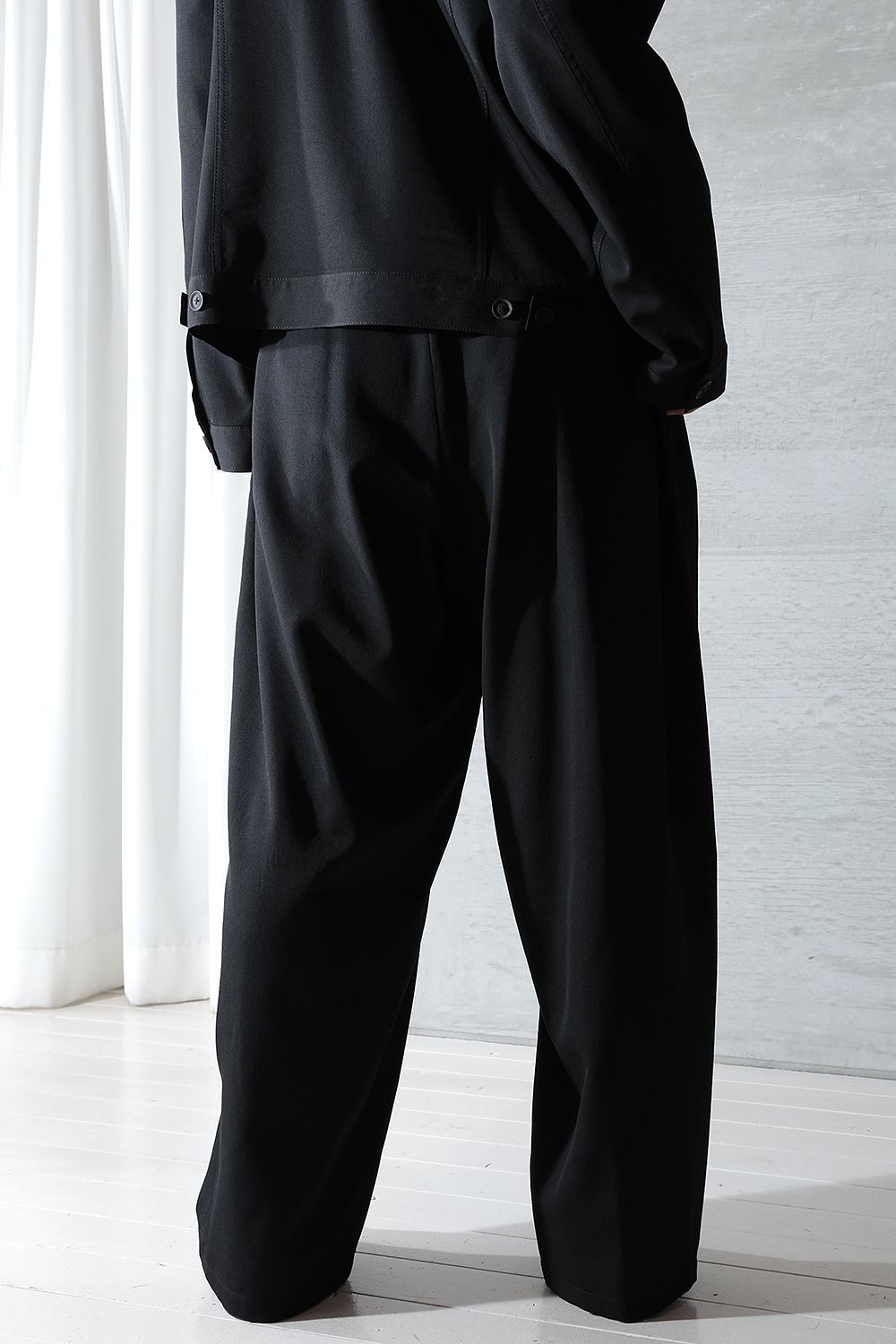 適切な価格 YOHJI YAMAMOTO 2019SS 定番 紐 ワイドパンツ