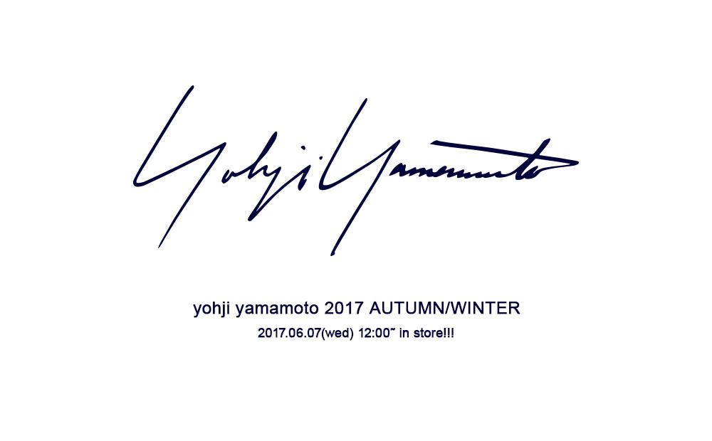 yohji yamamoto】2017-18 AUTUMN/WINTER | Acacia ONLINESTORE