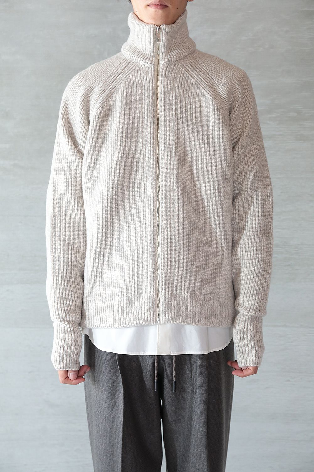 RERACS DRIVERS KNIT(WHITE) - FREE SIZE