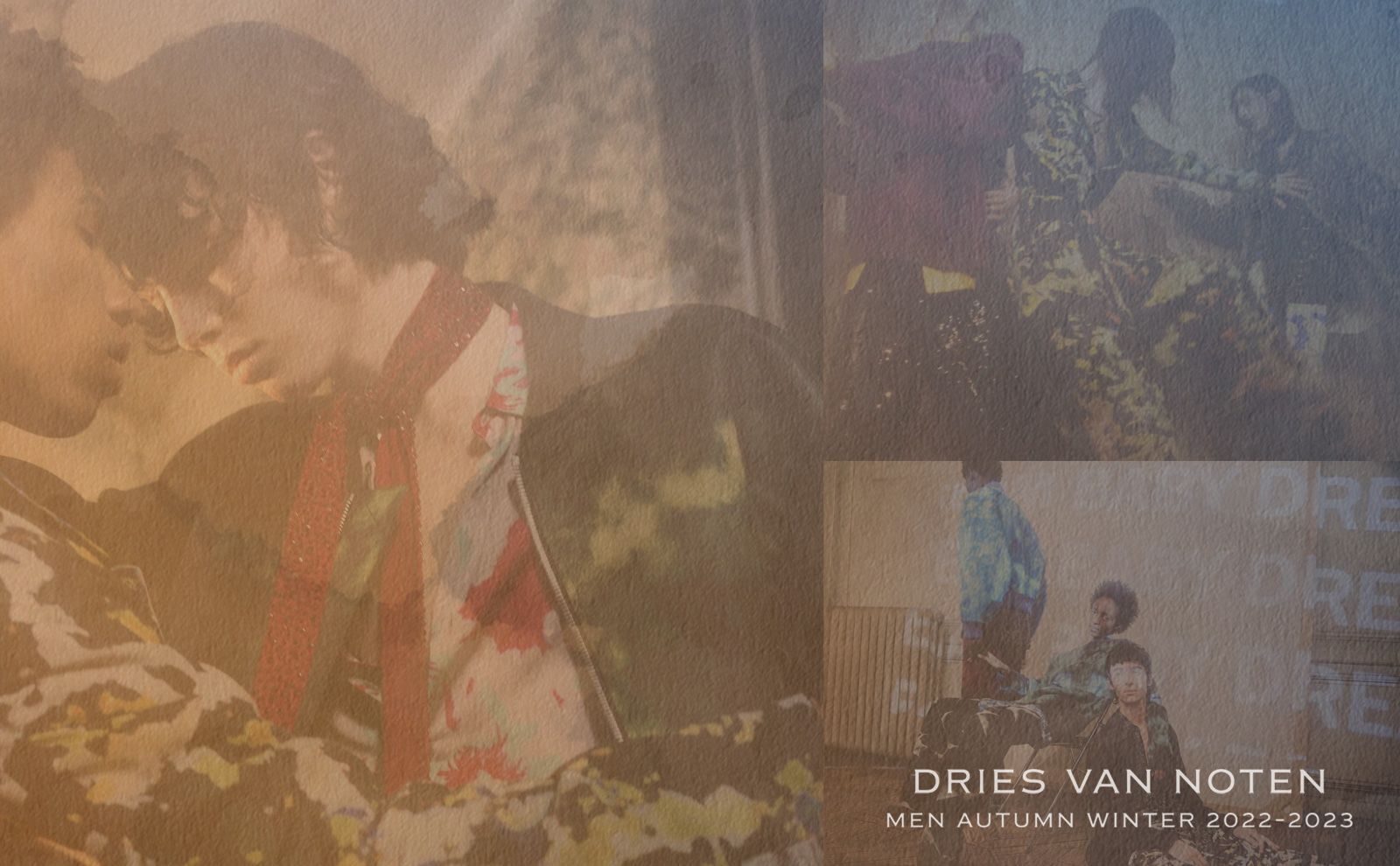 DRIES VAN NOTEN / ドリスヴァンノッテン】22AW COLLECTION 1st