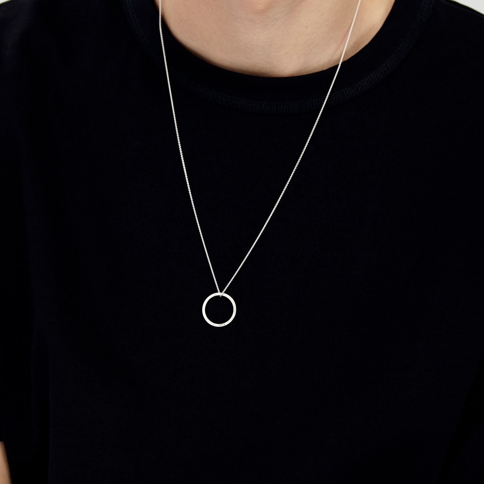 Le gramme - 【ラスト1点】round necklace le 2.1g(SLICK POLISHED