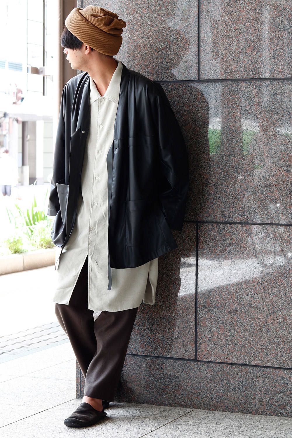 希少ロングコート】tac:tac Haori long coat black www.sanagustin.ac.id