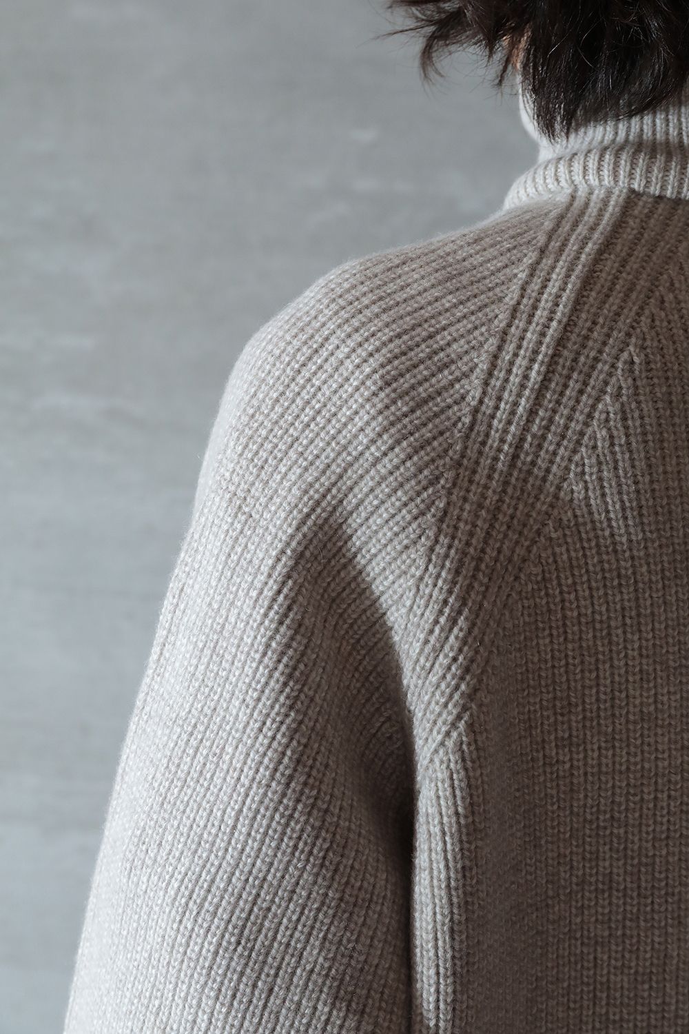 THE RERACS - 【23AW/ラスト1点】RERACS DRIVERS KNIT(ECRU/BULKY