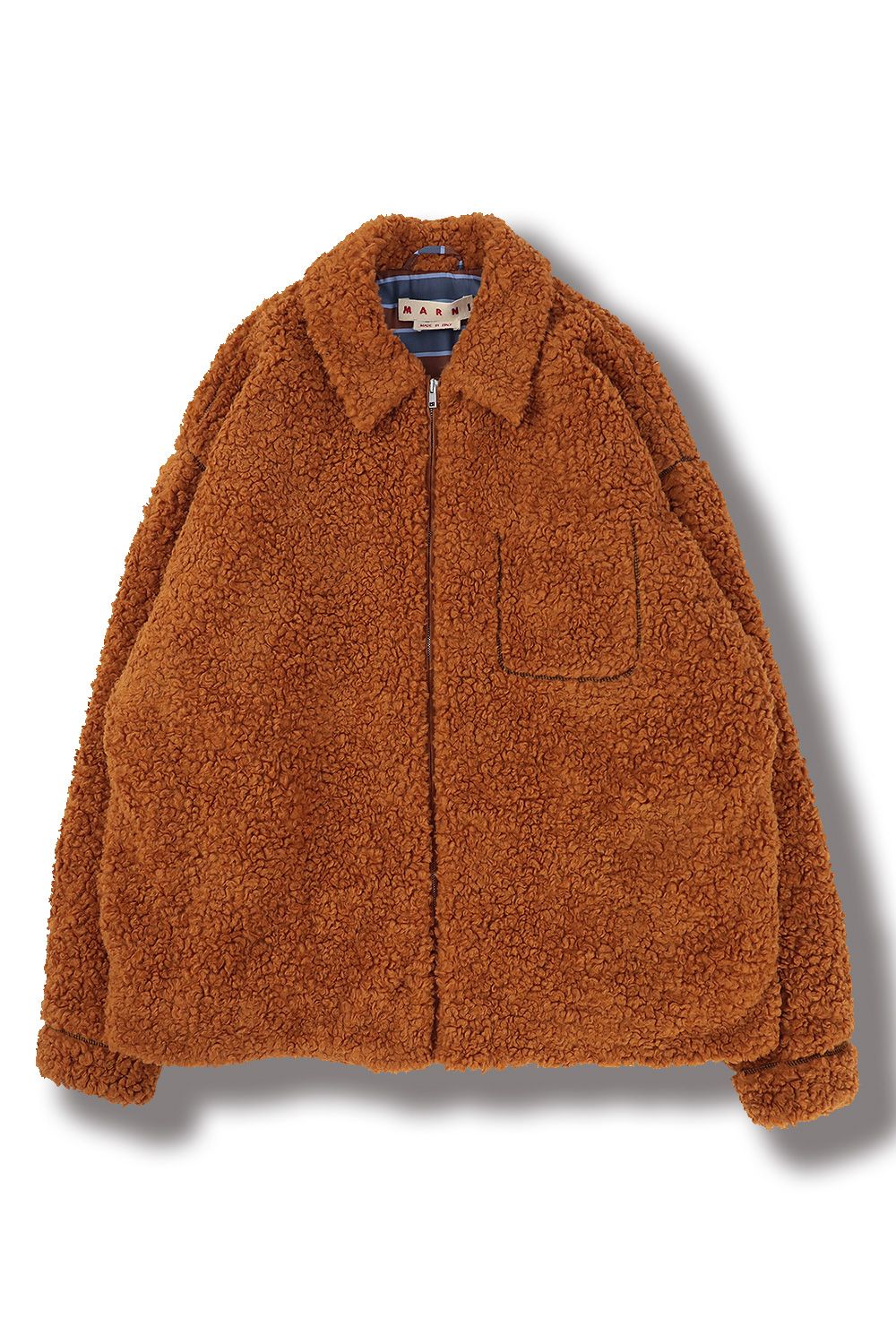 MARNI - 【23AW】TEDDY JACKET(RUST) | Acacia ONLINESTORE