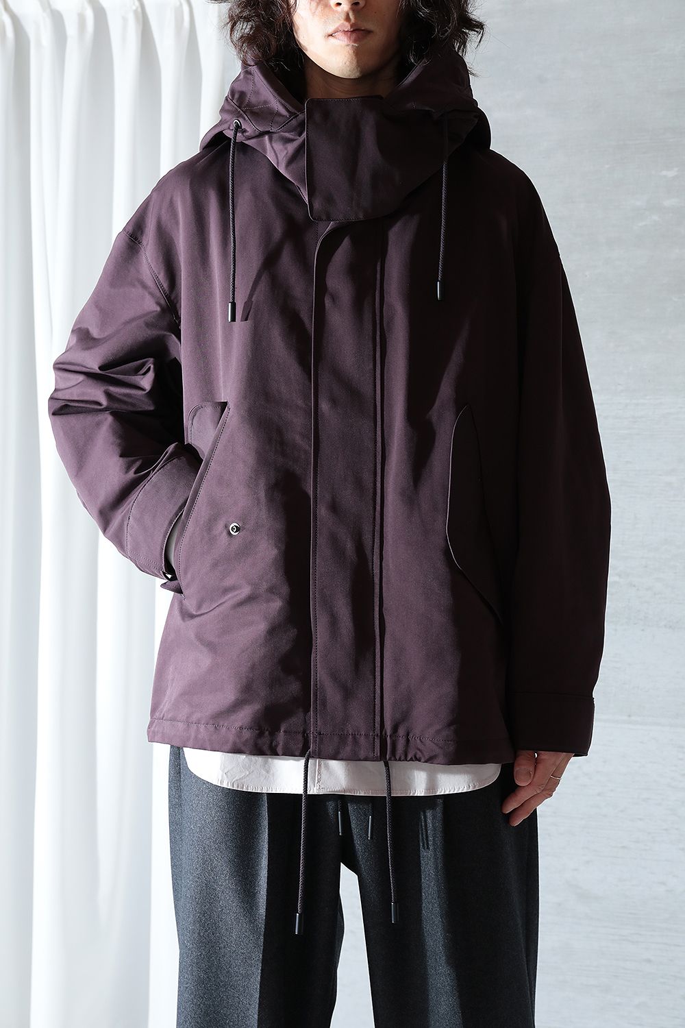 THE RERACS - 【23AW/ラスト1点】THE MODS COAT(MAROON/PE-NY HIGH