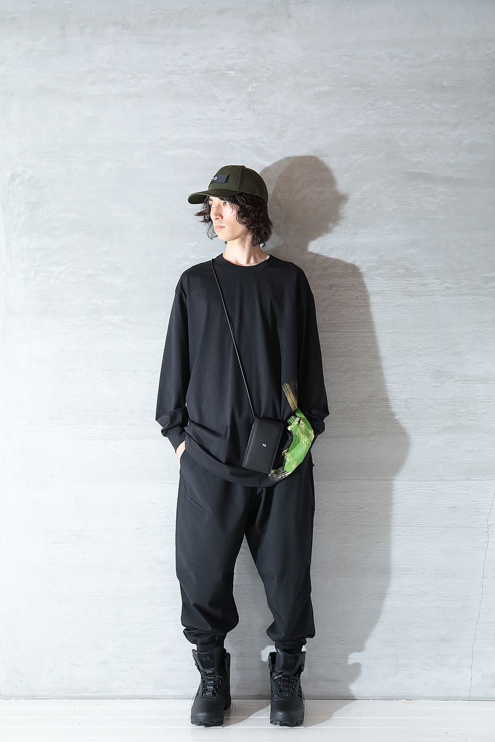 Y-3 - 【ラスト1点】GFX LS TEE(BLACK/IP5578) | Acacia ONLINESTORE