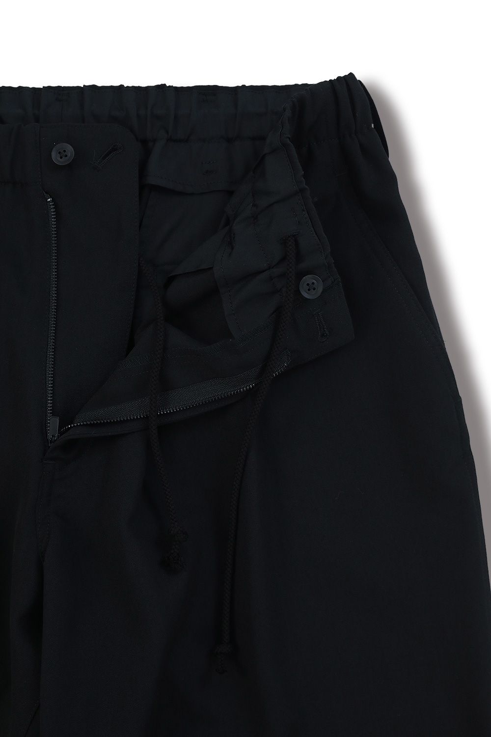 yohji yamamoto - 【yohji yamamoto】U-ダブルステッチゴムP(BLACK 