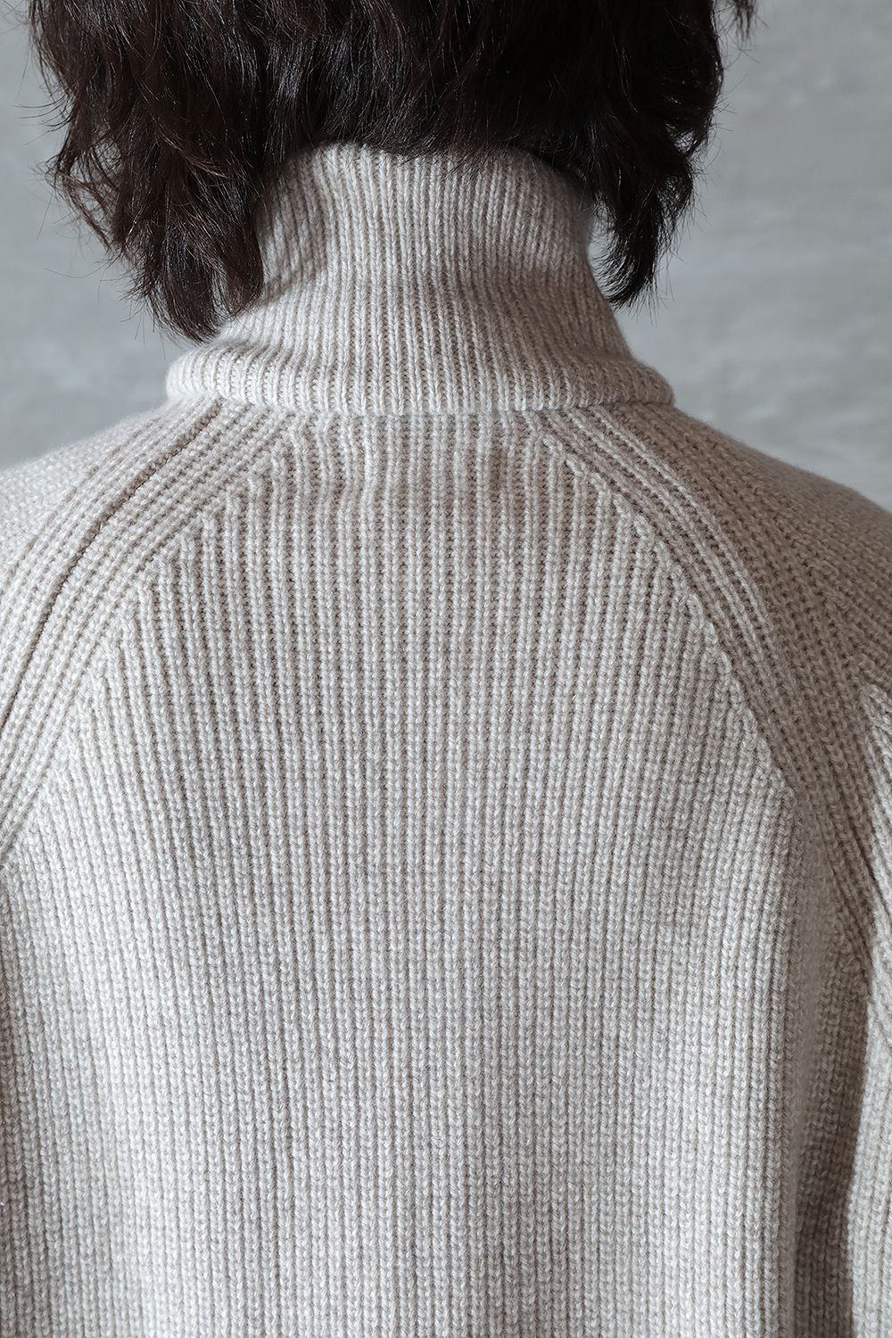 THE RERACS - 【23AW/ラスト1点】RERACS DRIVERS KNIT(ECRU/BULKY