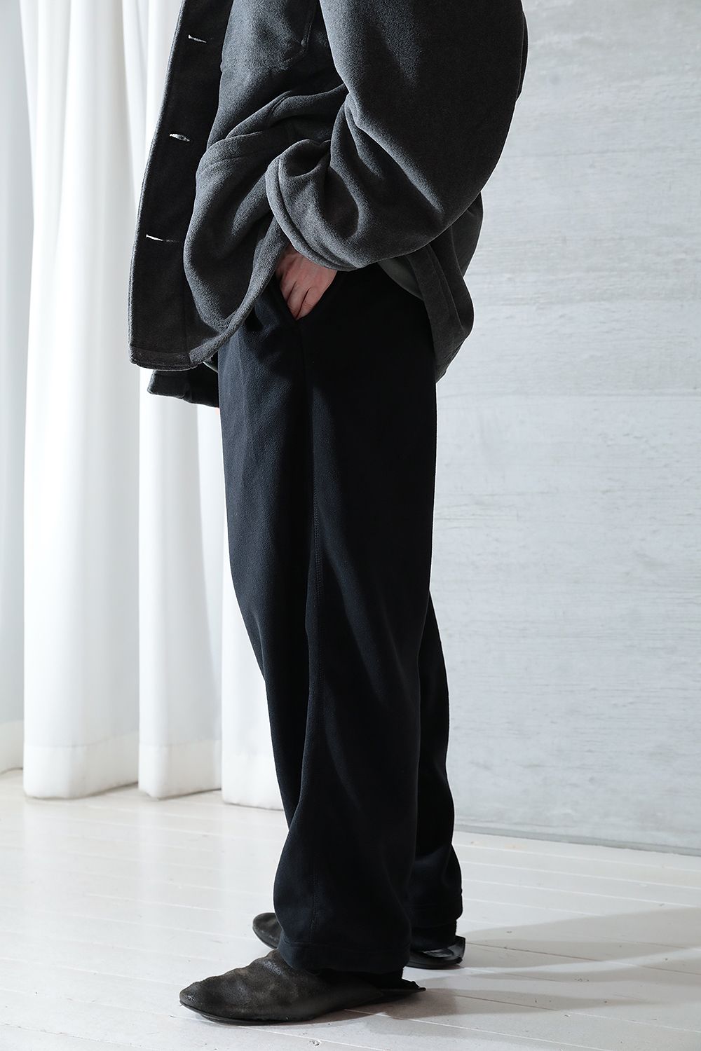 YOKO SAKAMOTO - 【23AW/ラスト1点】ALPINE TAPERED PANTS(BLACK