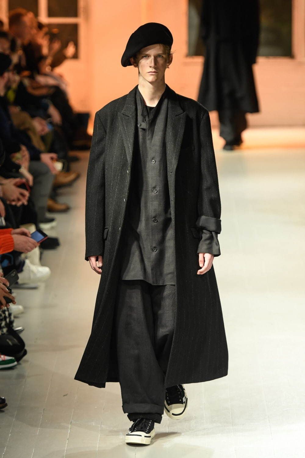 国産人気 Yohji Yamamoto/ヨウジヤマモト/ダーツベレー帽 MAGASEEK