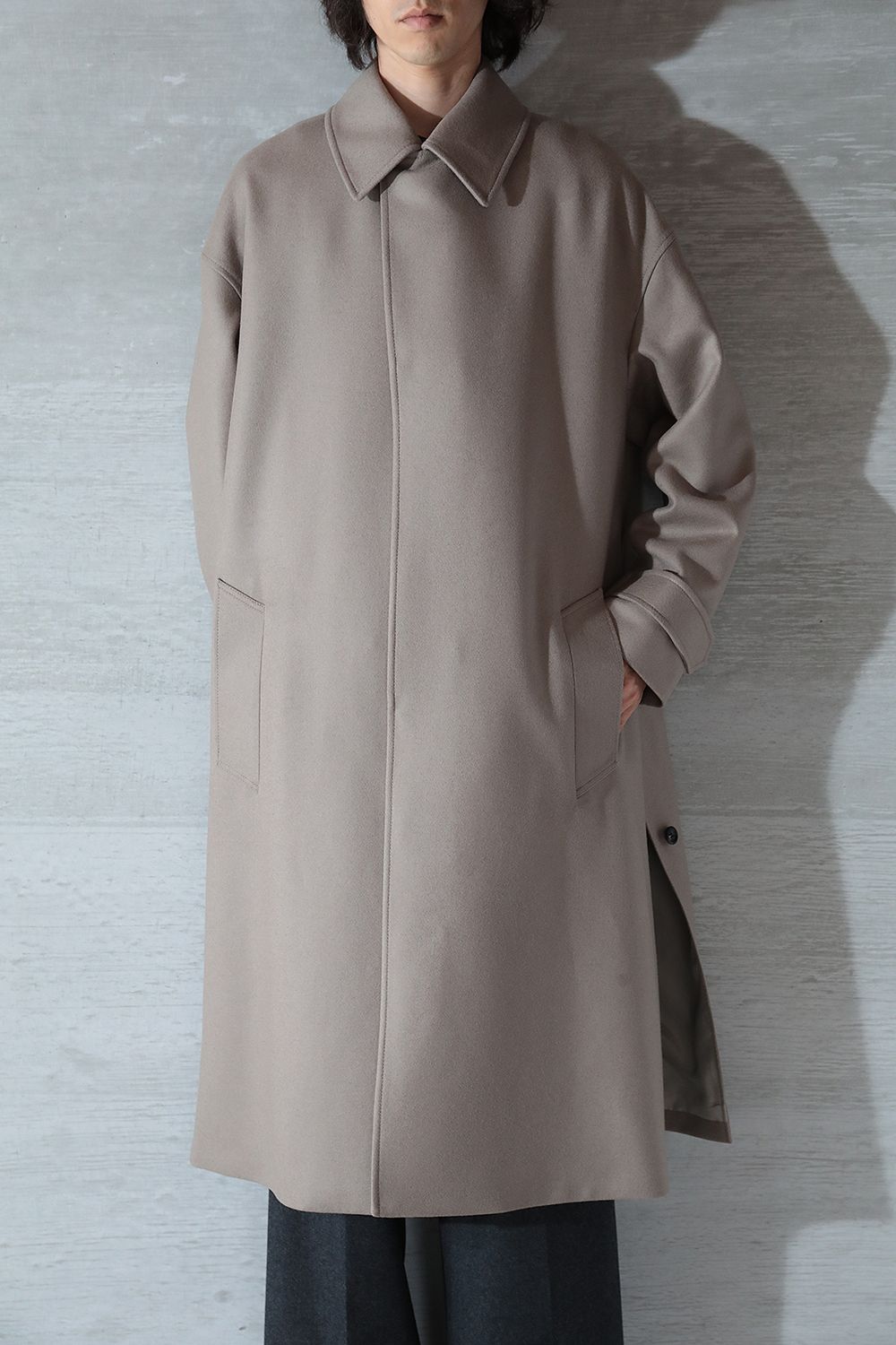 THE RERACS - 【23AW/ラスト1点】THE BAL COLLAR COAT(BEIGE