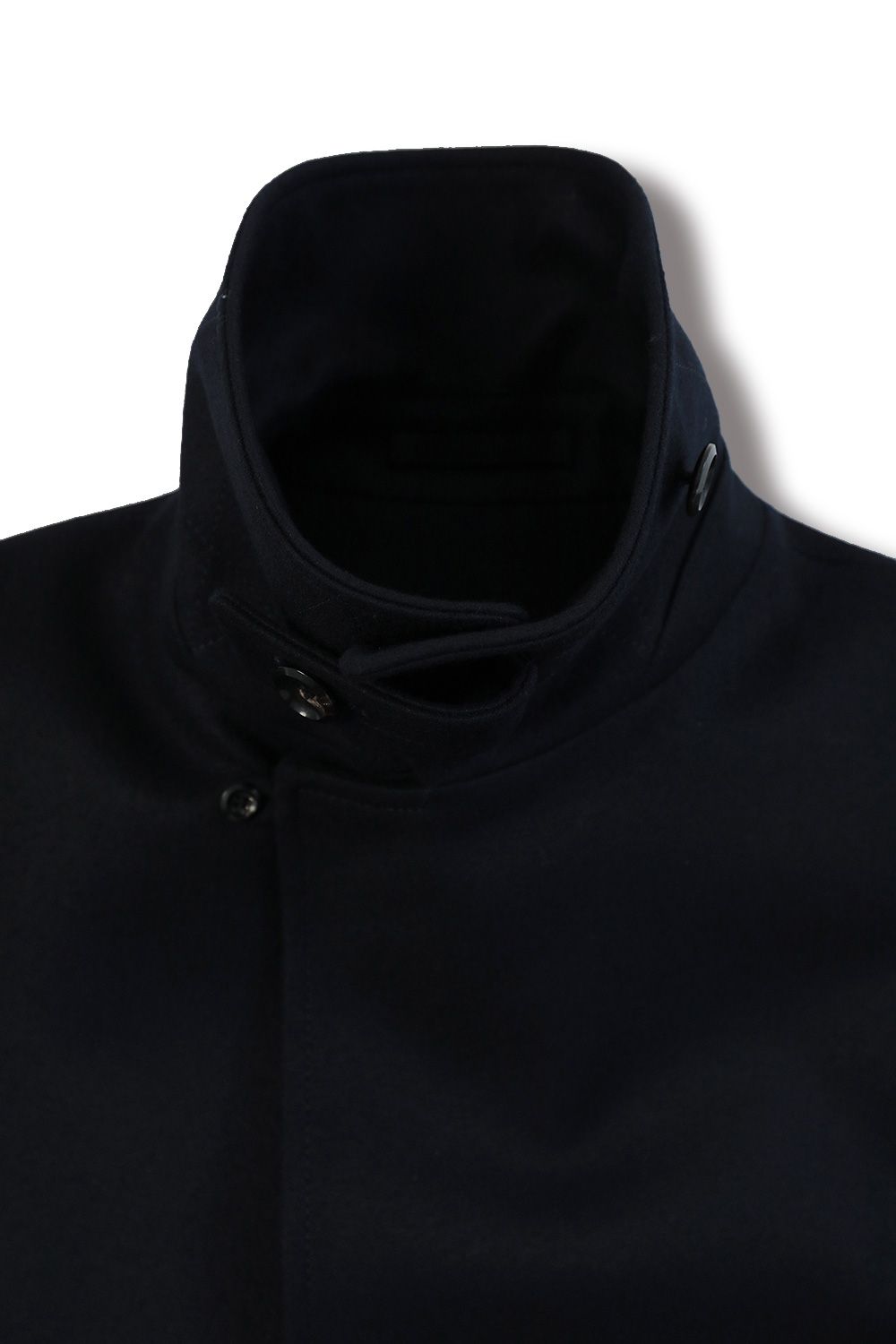 THE RERACS - 【23AW/ラスト1点】THE BAL COLLAR COAT(DARK NAVY