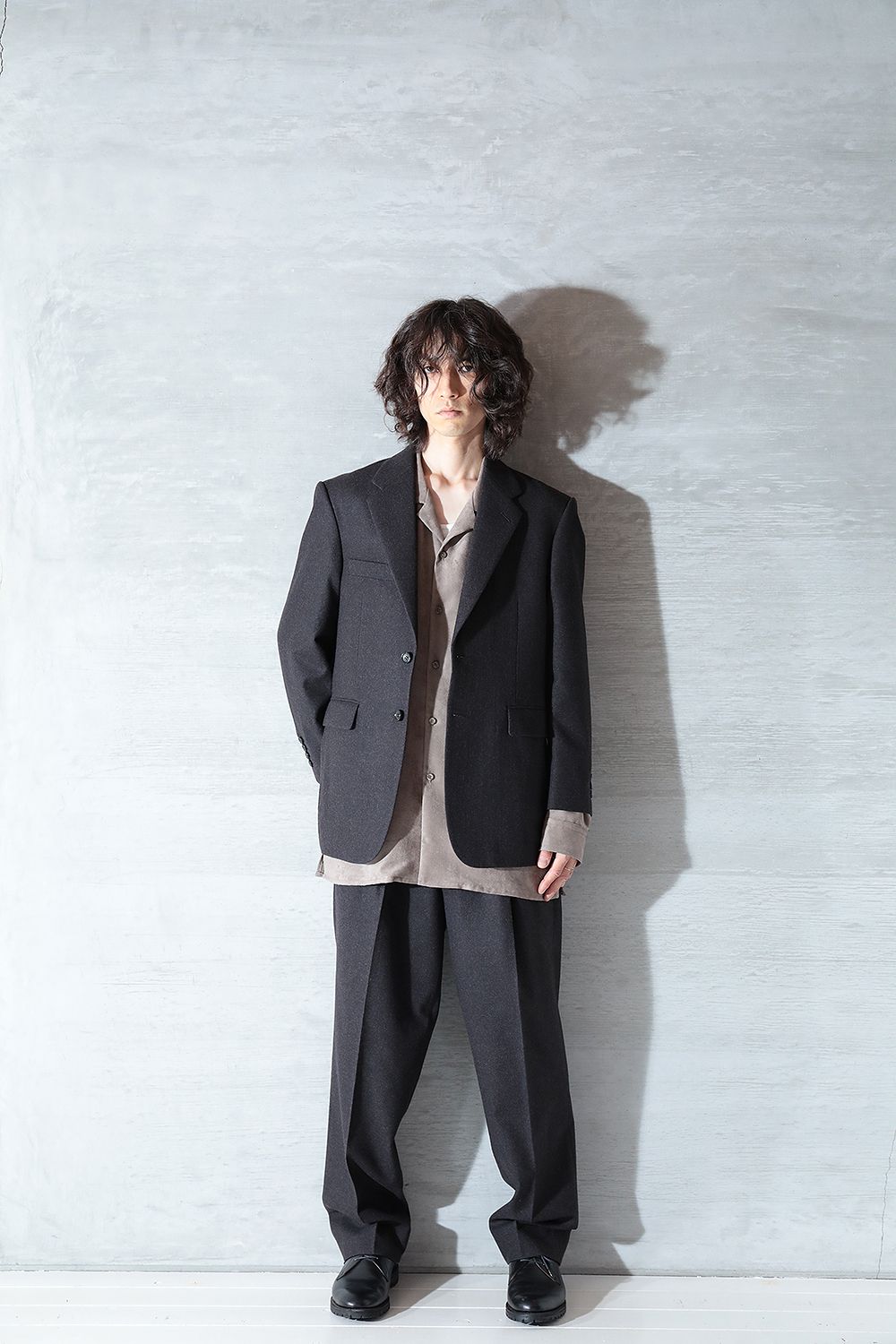 WEWILL - 【ラスト1点】TAILORED SQUARE JACKET(D.BROWN) | Acacia 