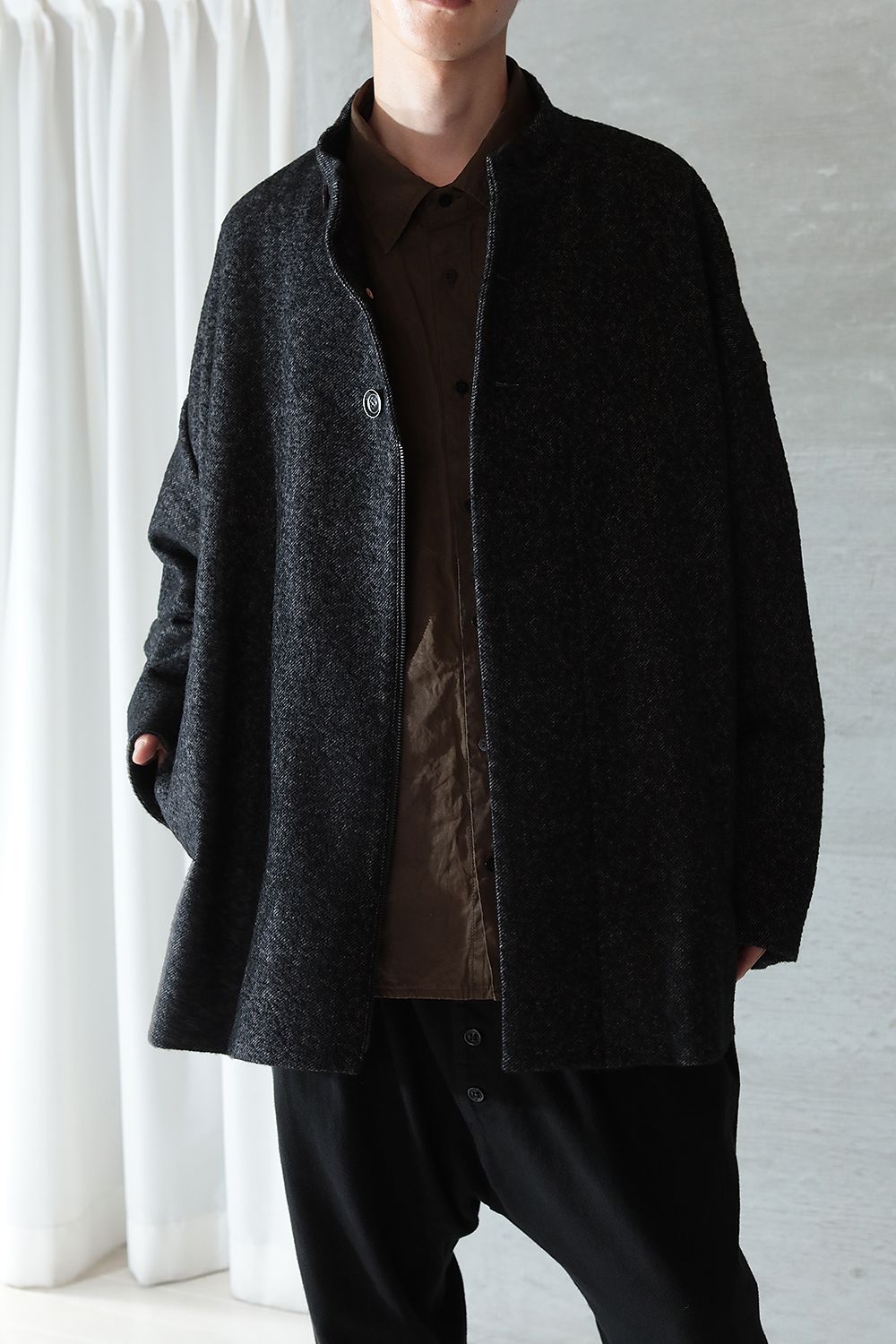 YOKO SAKAMOTO LEATHER HAORI JACKET（YOKO SAKAMOTO 