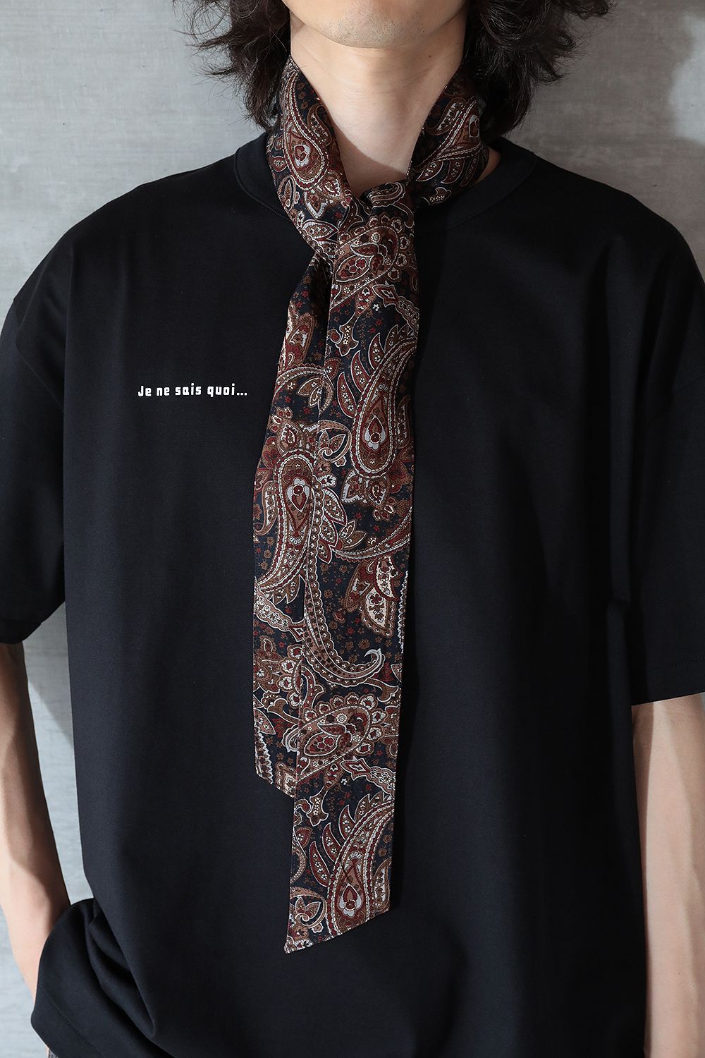 WEWILL - PAISLEY CUT SCARF(BROWN) | Acacia ONLINESTORE