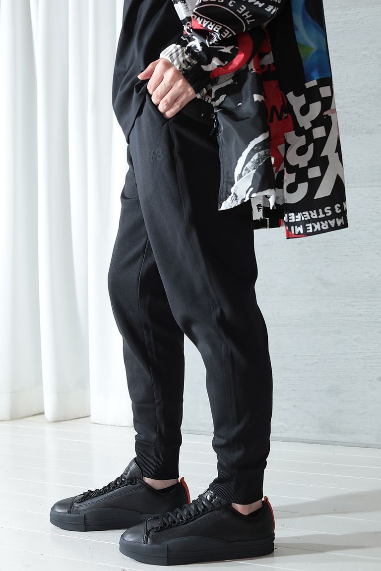 Y 3 M Classic Cuffed Track Pants Black Acacia Onlinestore