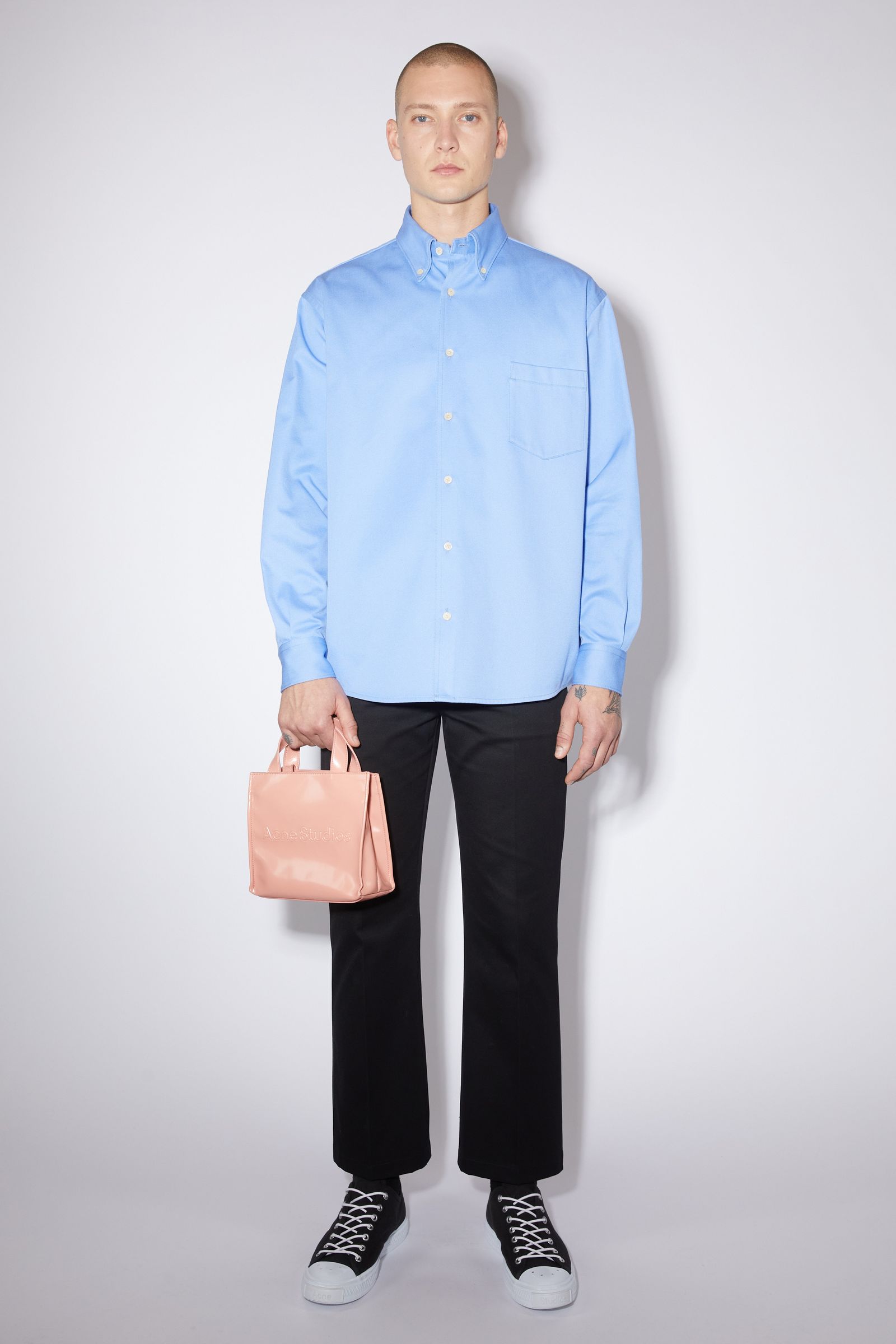 ACNE STUDIOS - 【ラスト1点】ODROX COTTON TWILL(CORNFLOWER BLUE