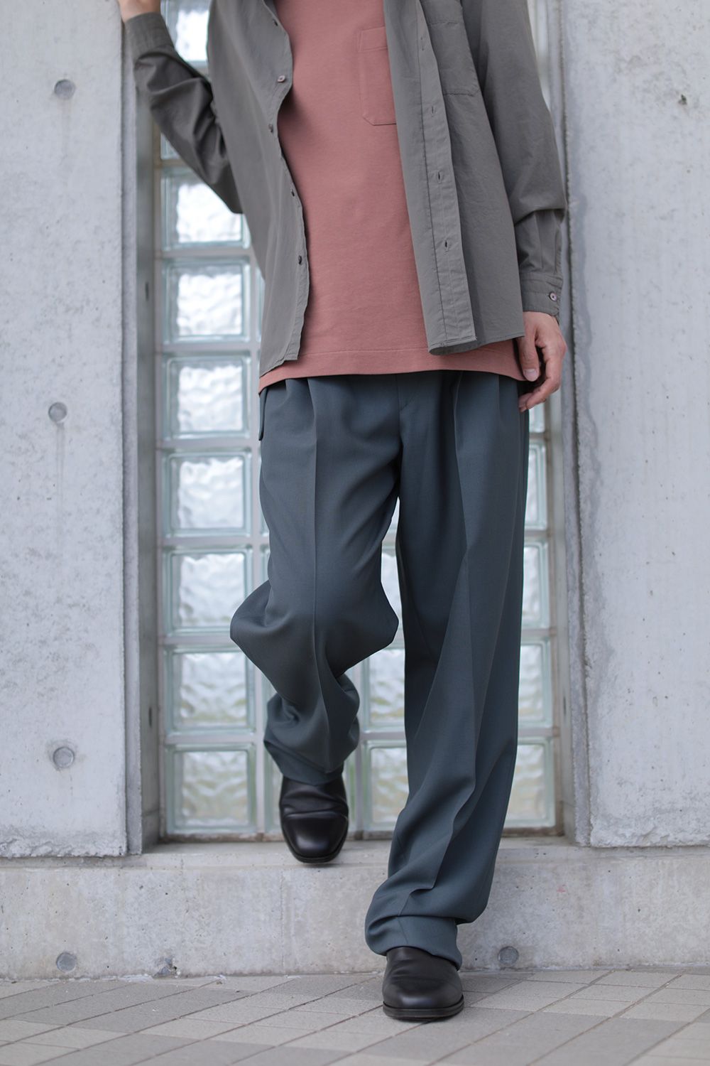 極美品】LEMAIRE TWISTED BELTED PANTS【M黒】-