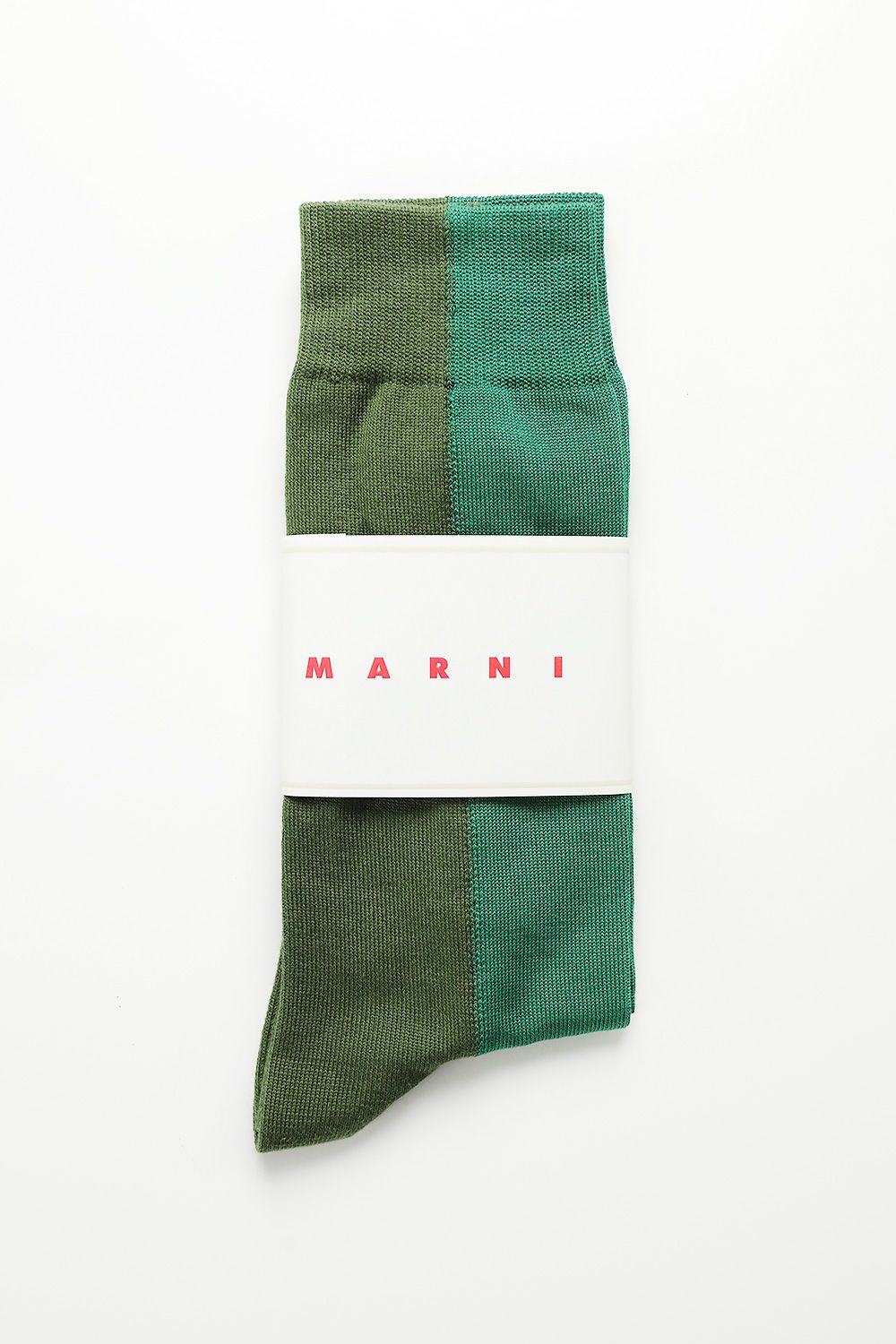 MARNI - BICOLOR TONAL CHIC SOCKS (JADE) | Acacia ONLINESTORE