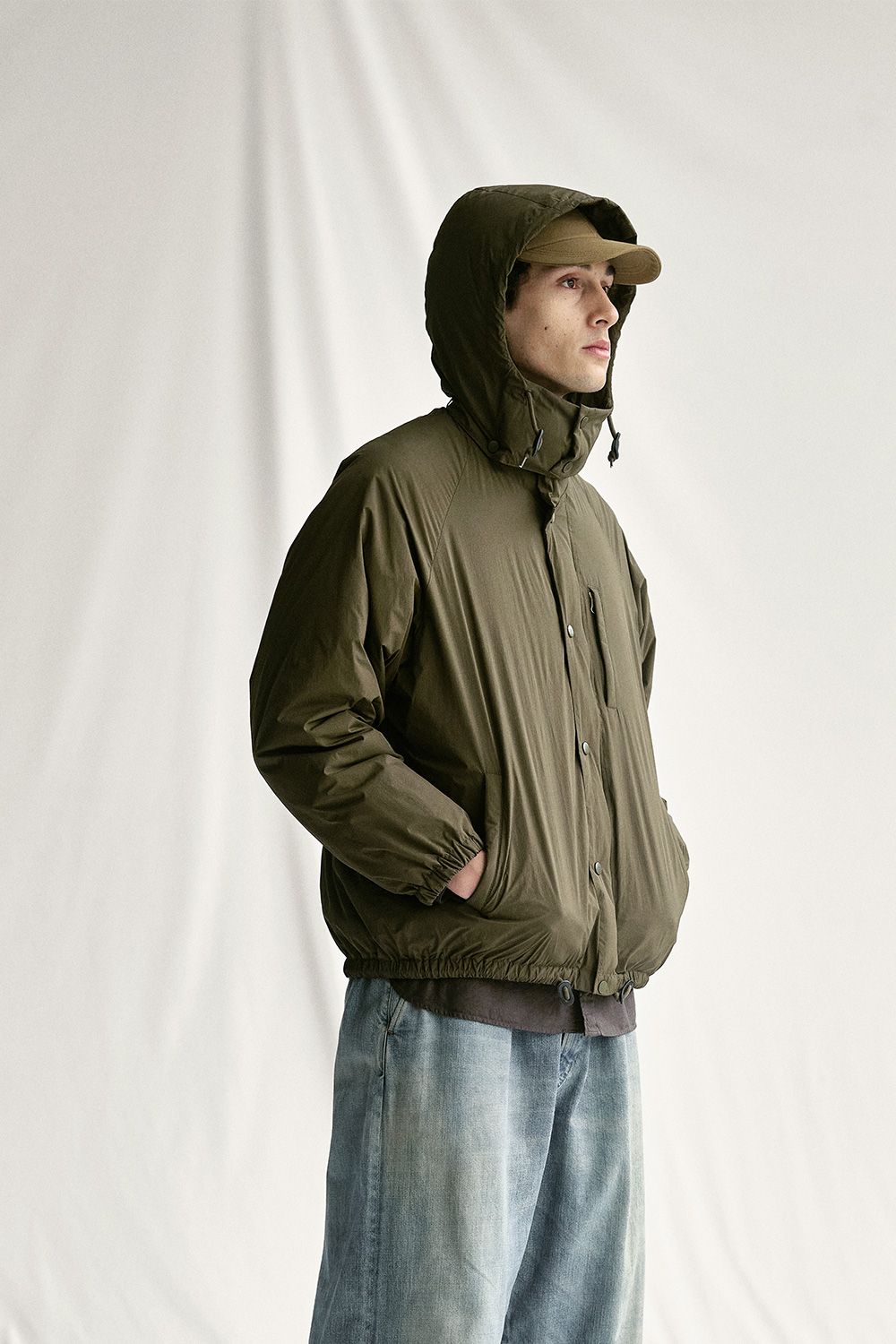 YOKO SAKAMOTO - 【23AW】DOWN CLASSIC PARKA(OLIVE) | Acacia ONLINESTORE