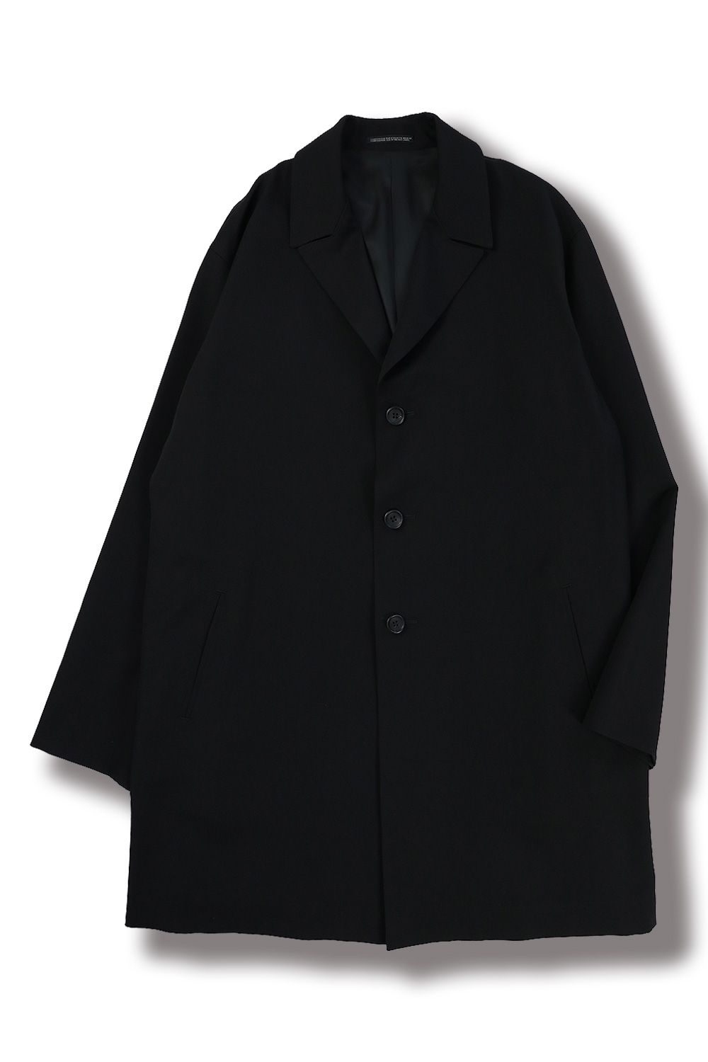 yohji yamamoto - 【yohji yamamoto】J-タブ付きシャツJKT(BLACK