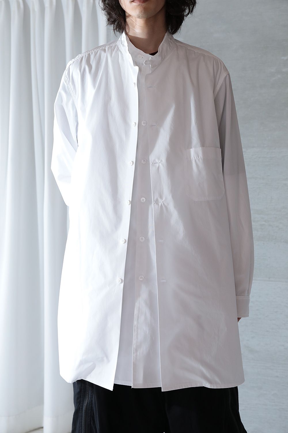 yohji yamamoto - 【ラスト1点/yohji yamamoto】A-前二重環縫いB(WHITE) | Acacia ONLINESTORE