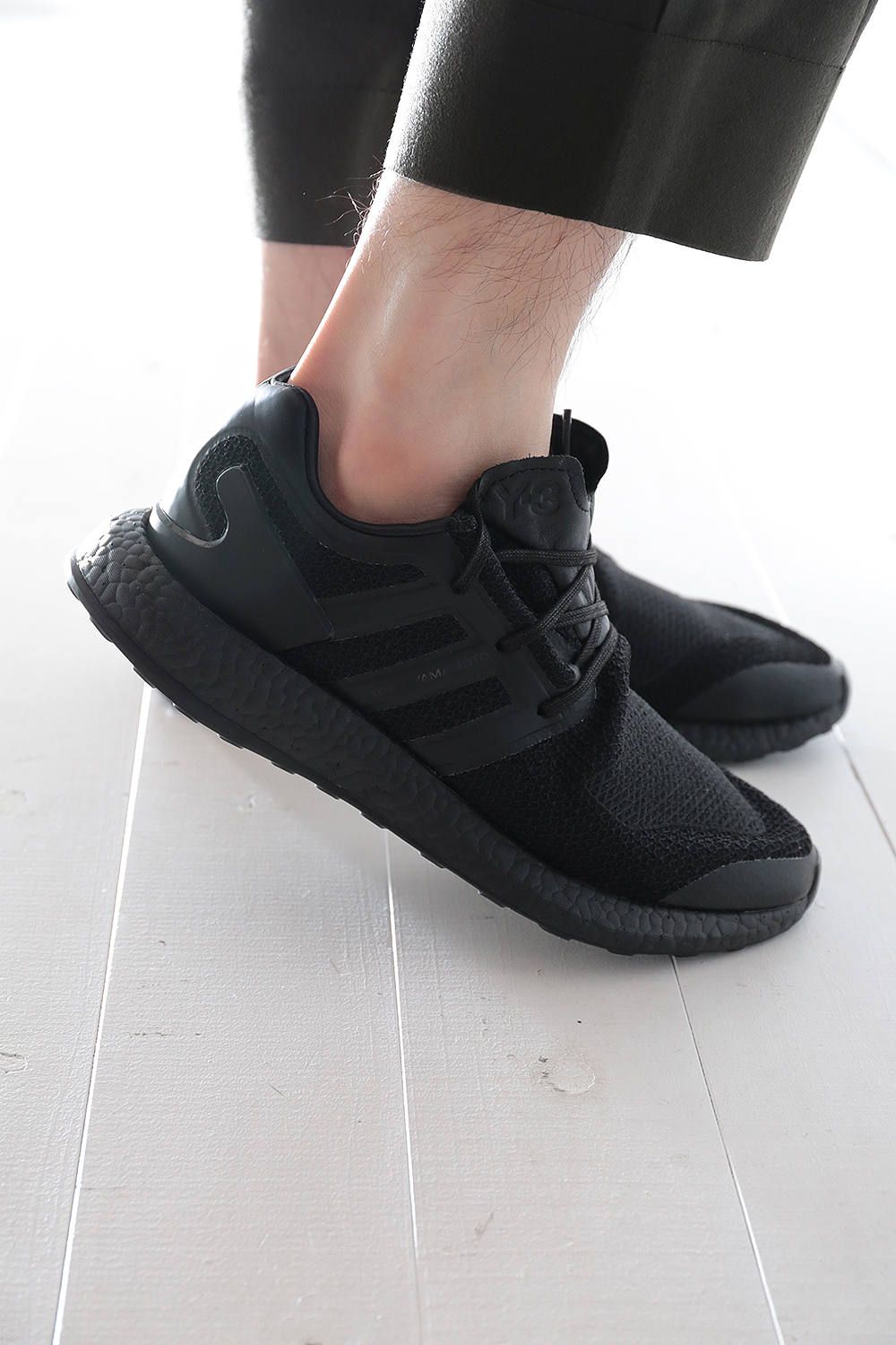 人気商品超目玉 目玉商品 Y-3 PUREBOOST オールブラック 27.5cm - 通販