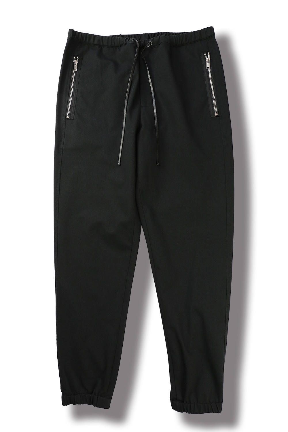 3.1 phillip lim - CLASSIC TRACK PANTS W SIDE ZIP(BLACK