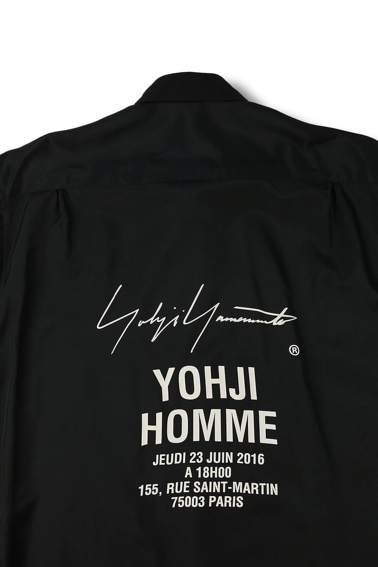 16250円 誠実 Yohji Yamamoto スタッフシャツ 定価57200円 size.L