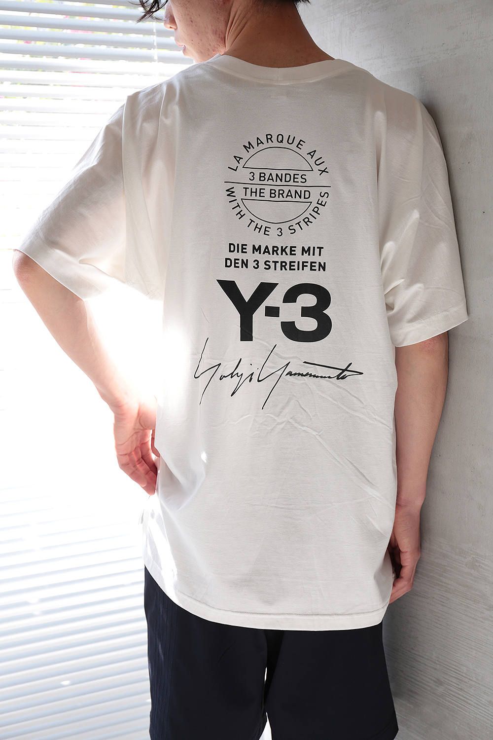 本物・正規品】希少プレミアム級 完売商品 Y-3 15周年記念ロゴTシャツ