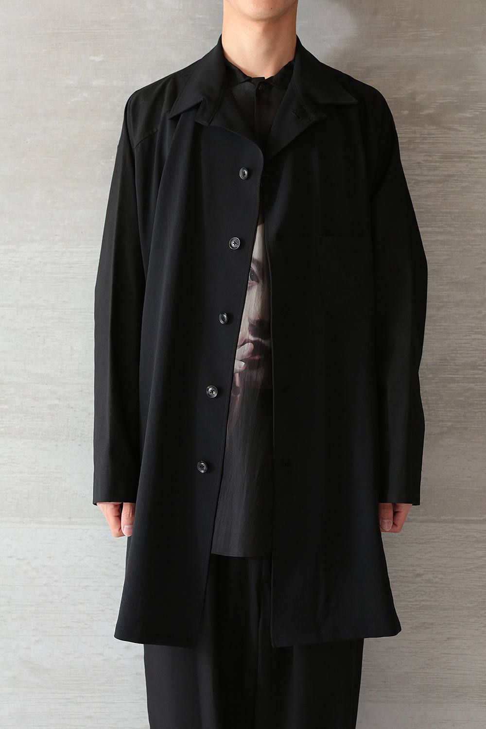 yohji yamamoto - 【yohji yamamoto】W-変形ラグランB(BLACK) | Acacia