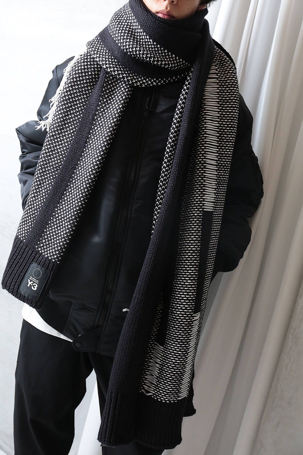 Y-3 KNIT SCARF ぷるぼんさん専用 - マフラー