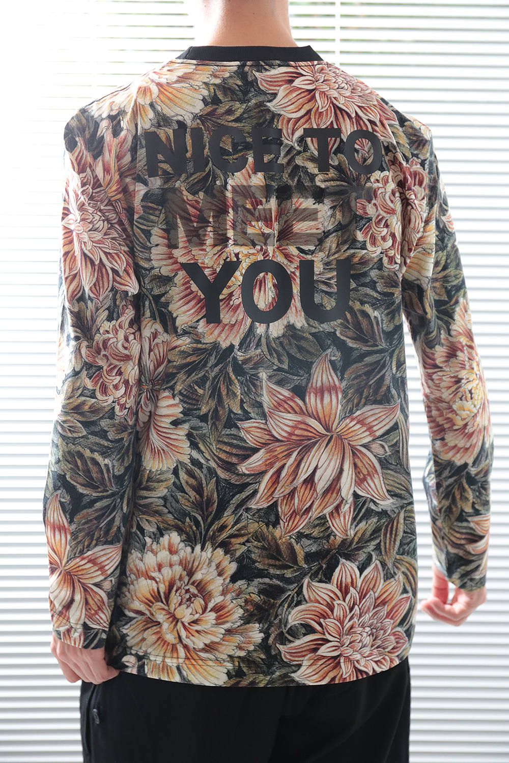 Y-3 U AOP LS TEE(FLOWER CAMO AOP) ロンT S | unimac.az