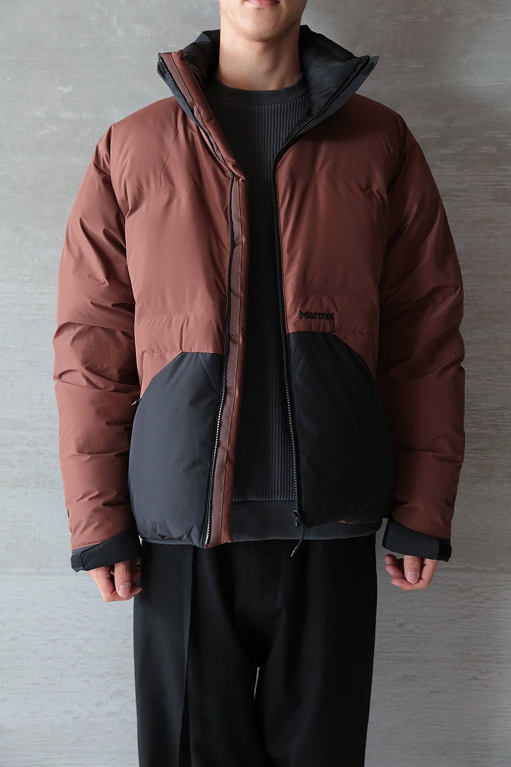 Vainl Archive - 【VAINL ARCHIVE×Marmot】DOWN(BROWN) | Acacia