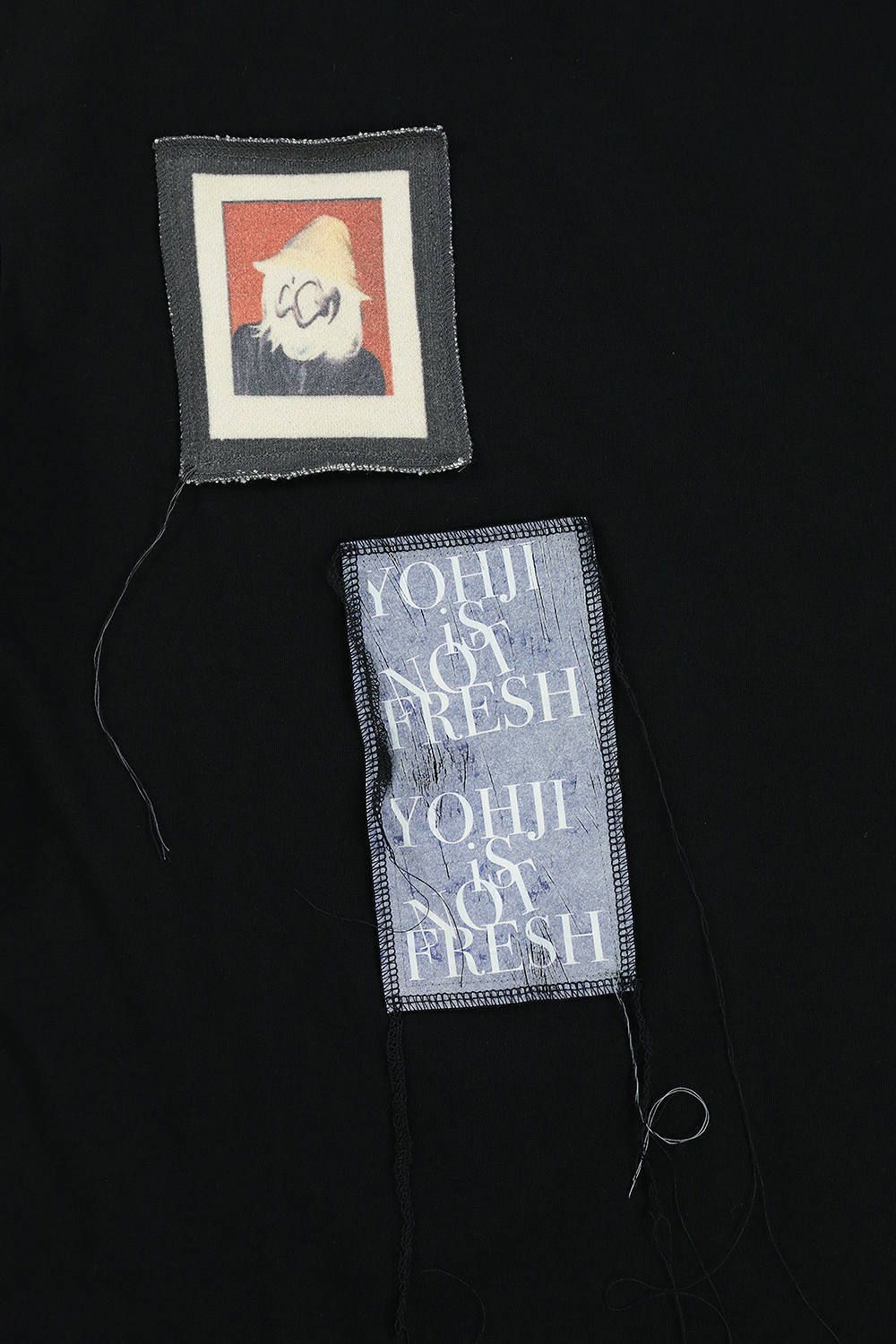 早い者勝ちです！ Yohji Yamamoto ワッペン付き丸長A] 新品 Tシャツ/カットソー(七分/長袖) アウトレット買蔵