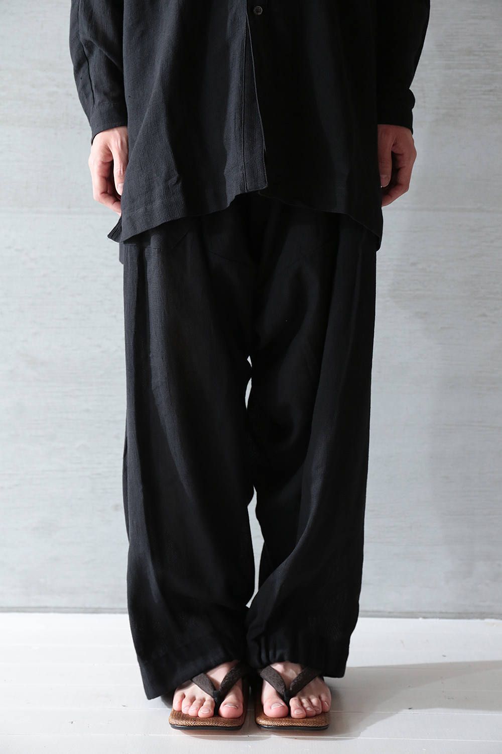 JAN-JAN VAN ESSCHE - TROUSERS#51(BLACK) | Acacia ONLINESTORE