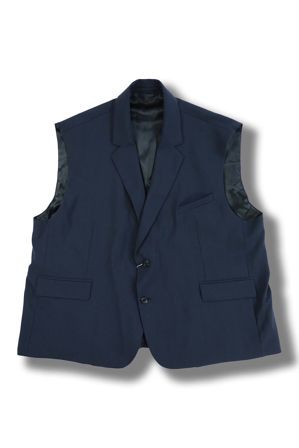 HED MAYNER - SLEEVELESS JACKET(NAVY) | Acacia ONLINESTORE