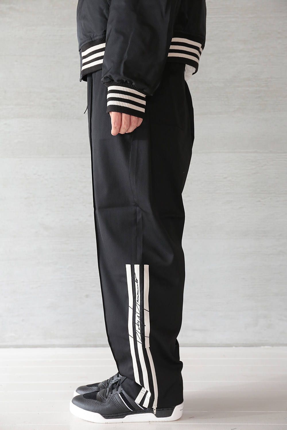 大人気商品 Y-3 M 3 STP GABARDINE WIDE PANTS - 通販