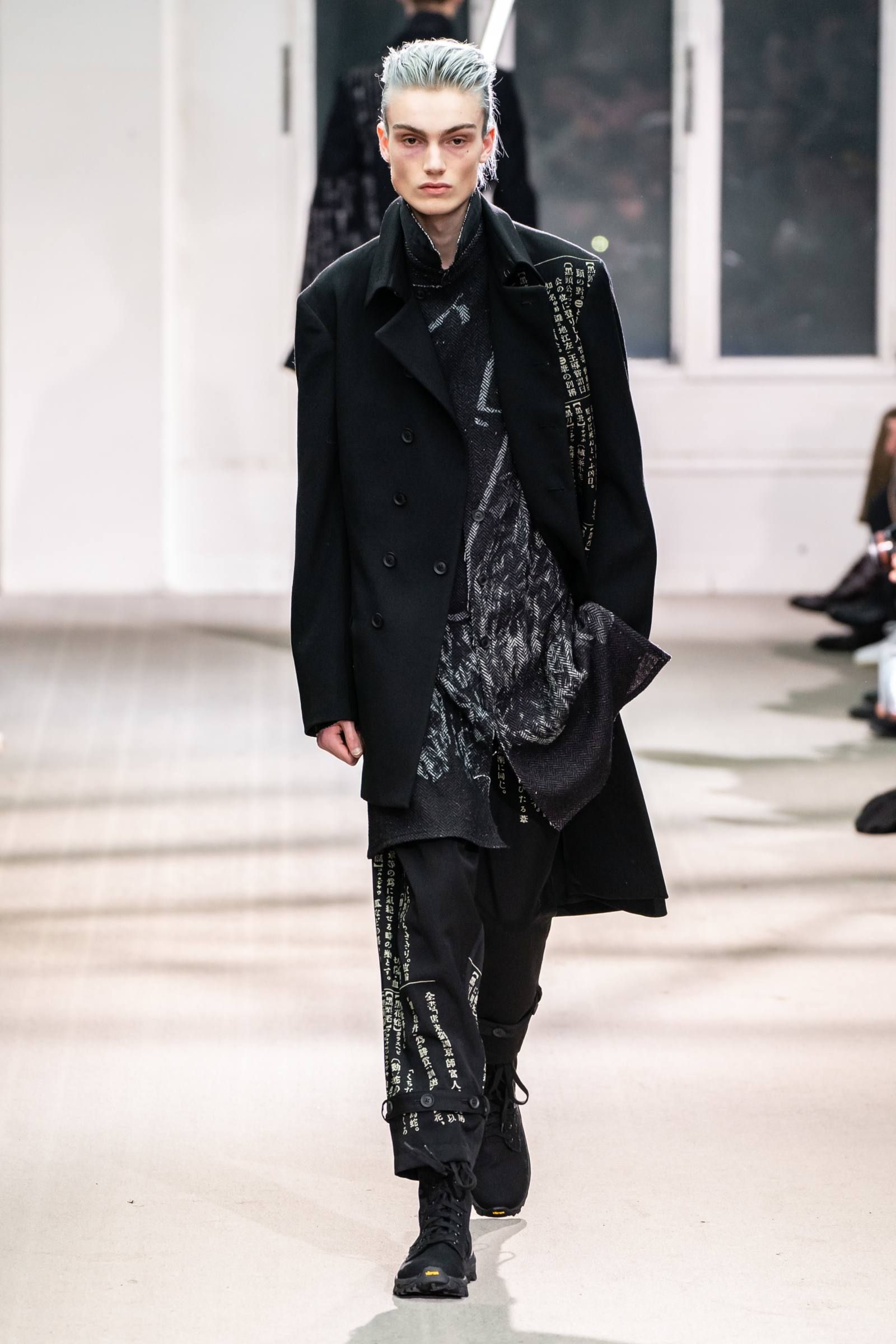 ヨウジヤマモトYohji Yamamoto 19aw 辞書 ラップパンツ