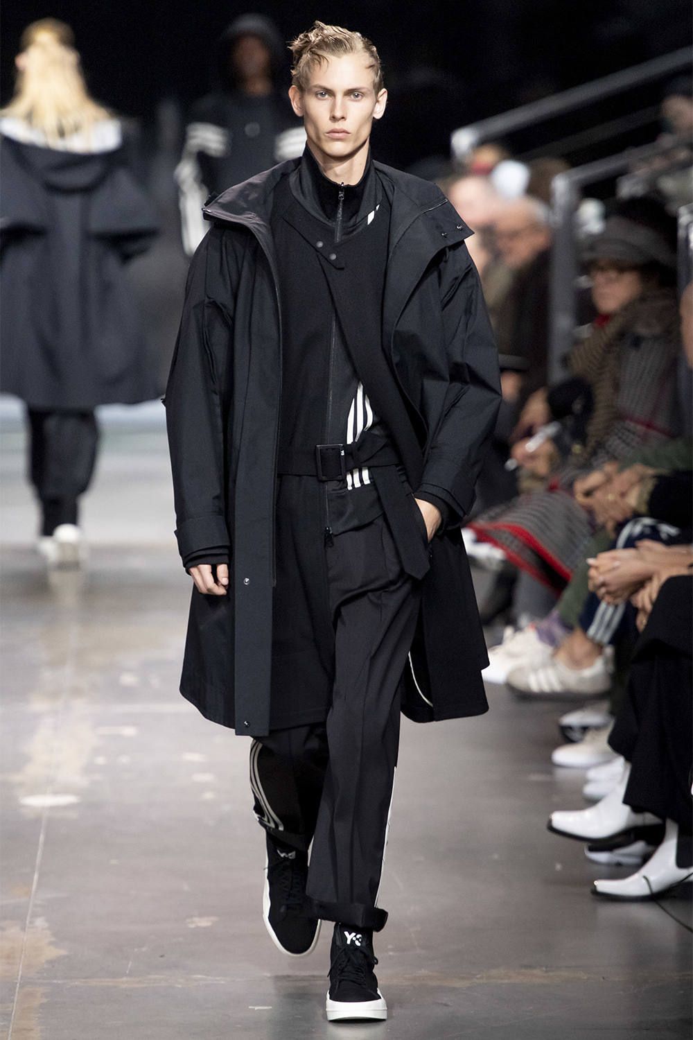 パンツ y-3 M 3 STP WOOL SATEEN WIDE PANTS Y-3（ワイスリー）の「M 3 STP WOOL SATEEN WIDE PANTS（その他