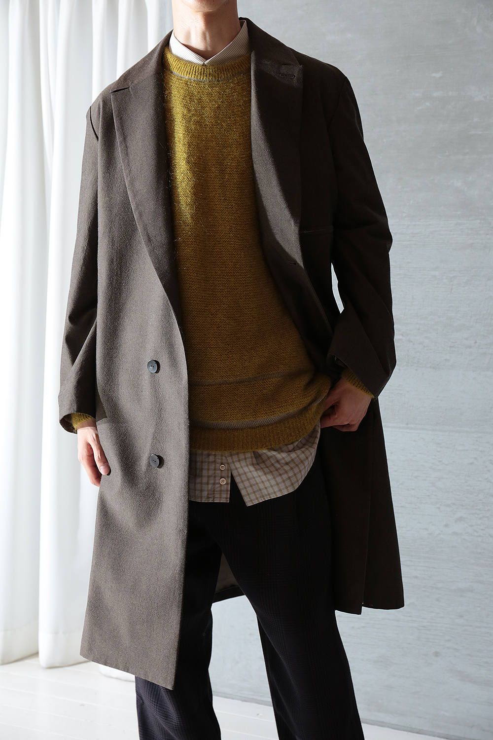 Edwina Horl - CHESTER COAT(静寂/EH39C-01/03A) | Acacia ONLINESTORE