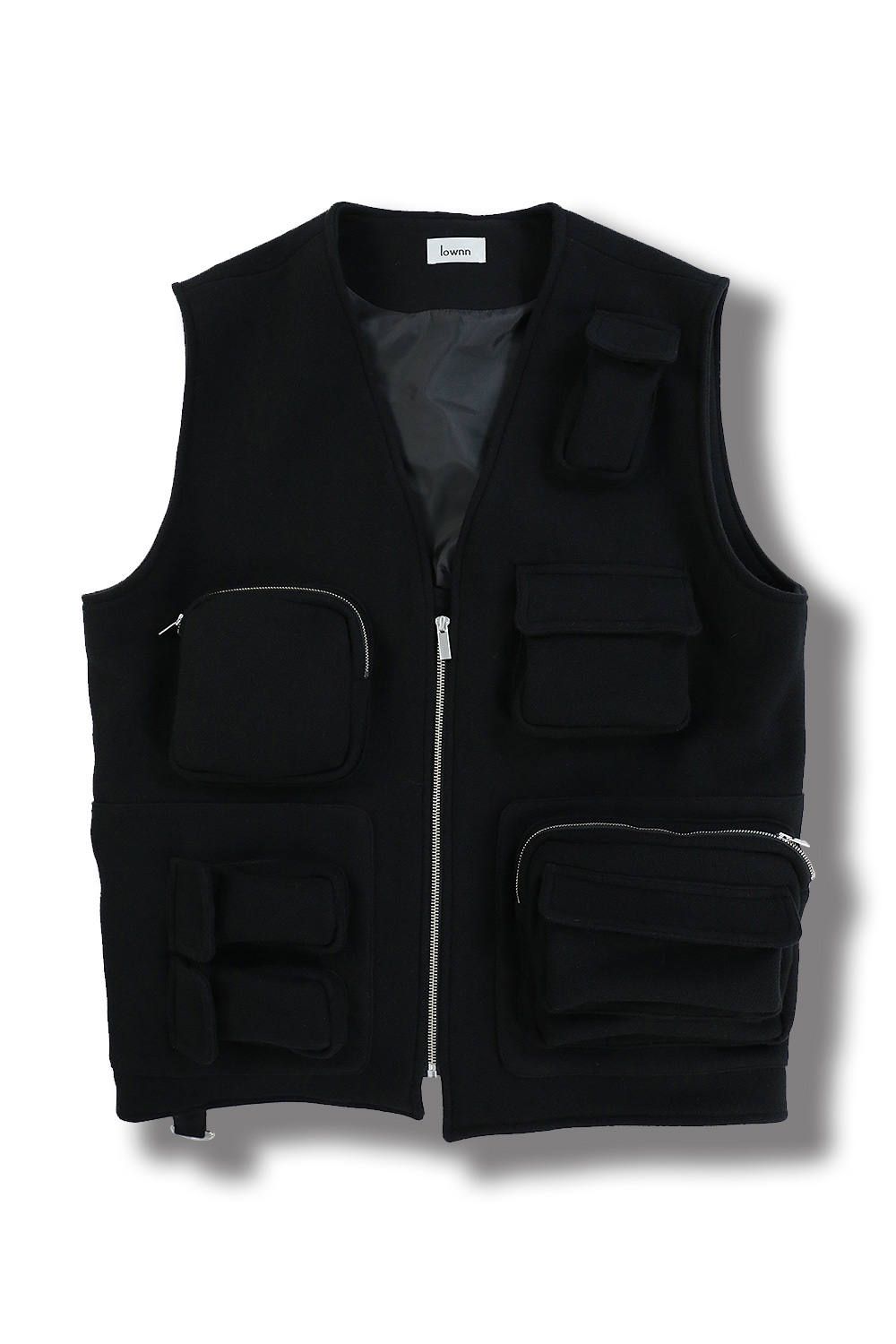 単品販売／受注生産 【定価7万】lownn WOOL UTILITY VEST - 通販 - www