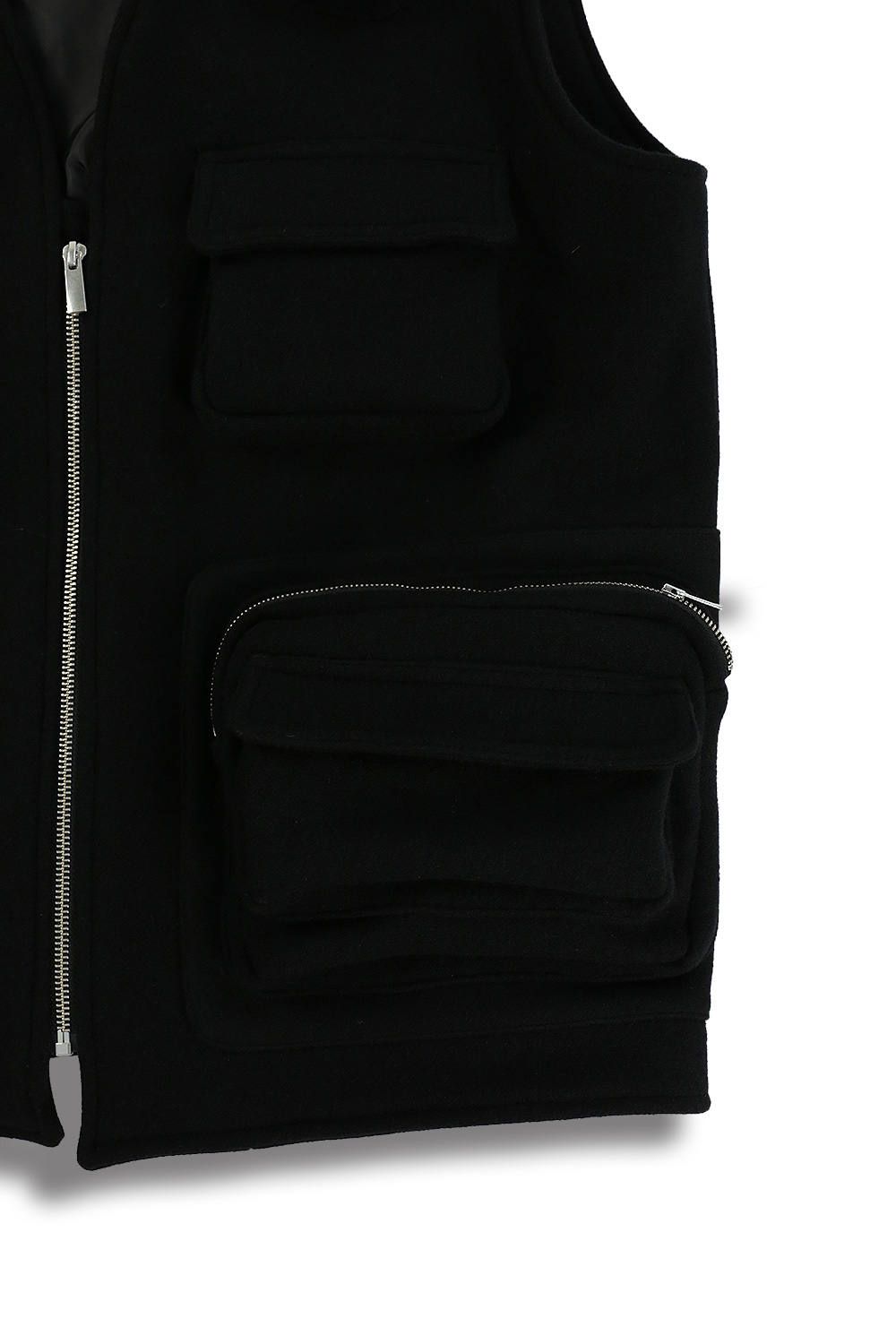 単品販売／受注生産 【定価7万】lownn WOOL UTILITY VEST - 通販 - www