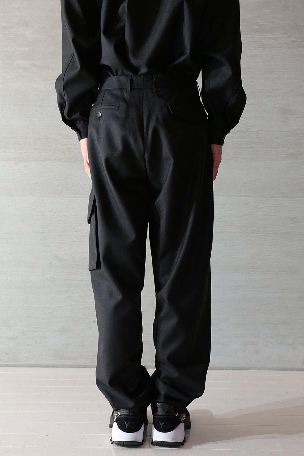 LOWNN カーゴスラックス Lownn スラックス メンズ ローン 中古 古着