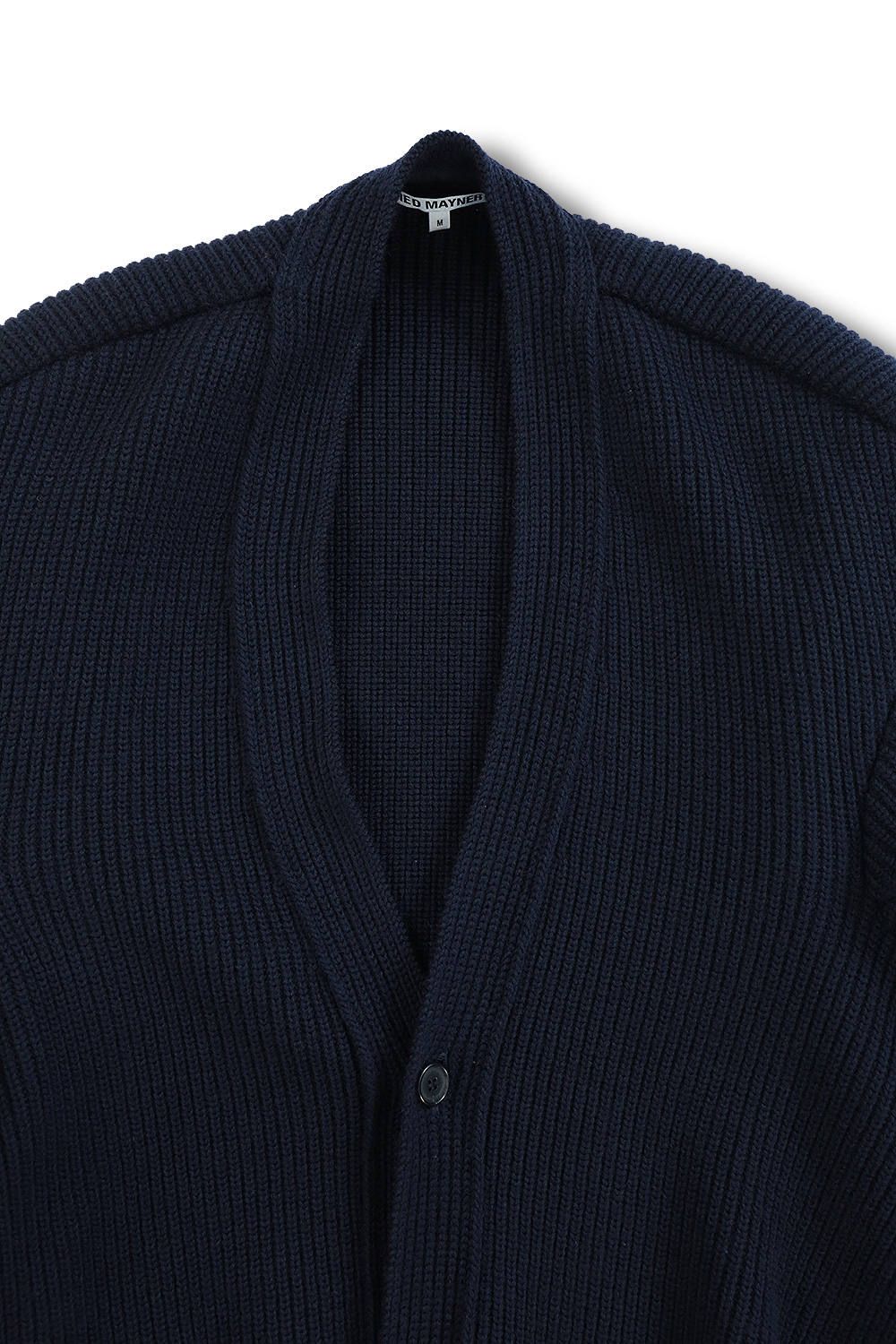 HED MAYNER - OVERSIZED CARDIGAN(NAVY BLUE) | Acacia ONLINESTORE