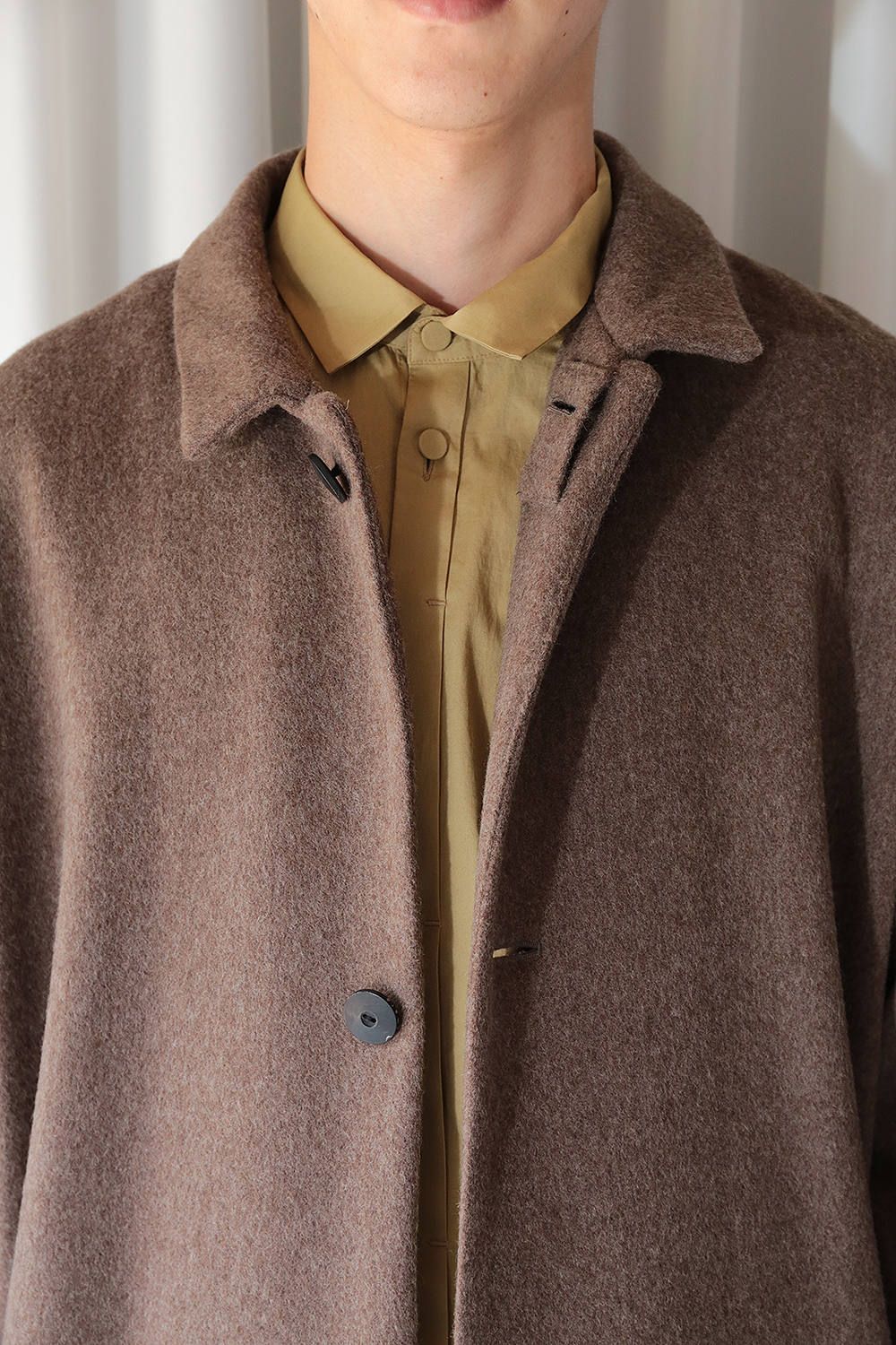 Dulcamara - ラムビーバーBIGコート(BROWN) | Acacia ONLINESTORE